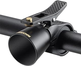 ROCKBROS Bike Bell Classic Bicycle Bell Mountain Bike Bells for Adults with Loud Sound and Fit for 0.87-1.25in/22.2-31.8mm Bicycle Handlebars